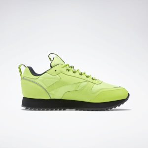 Reebok Classic Leather Ripple Trail Turnschuhe Damen - HellGrün/Grau - DE 130-YQB